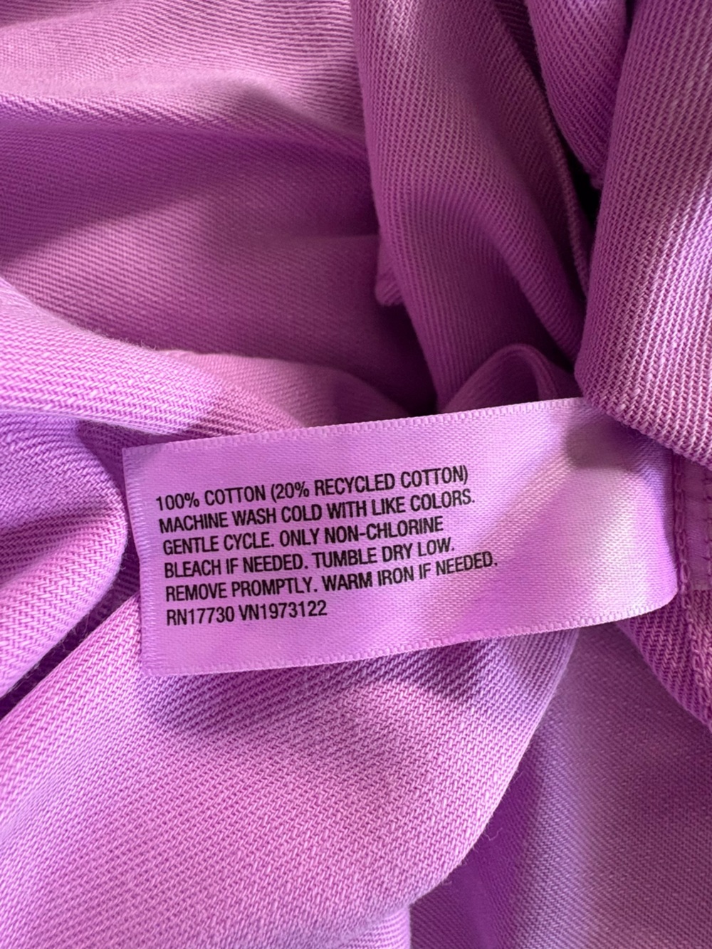 Utility Jumpsuit in Vibrant Lilac - Picture 8 of 8